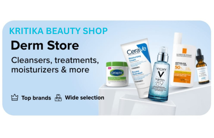 Kritika Beauty shop Banner
